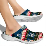 custom cleveland guardians christmas motif clogs best selling