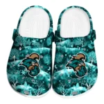 custom coastal carolina chanticleers snowy hills clogs best selling