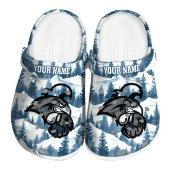 custom coastal carolina chanticleers snowy mountains clogs best selling