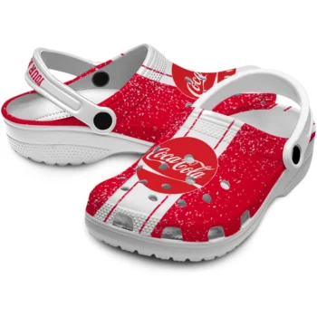 custom coca cola coca cola red white clogs high quality hey clogs
