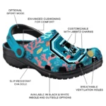 custom colgate raiders tropical fish ocean clogs best selling
