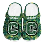 custom colgate raiders tropical leaves clogs best selling