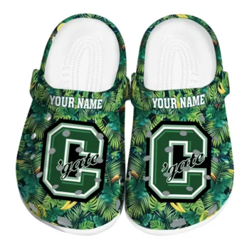 custom colgate raiders tropical leaves clogs best selling