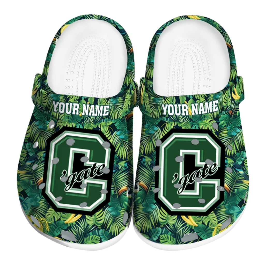 custom colgate raiders tropical leaves clogs best selling custom colgate raiders tropical leaves clogs best selling