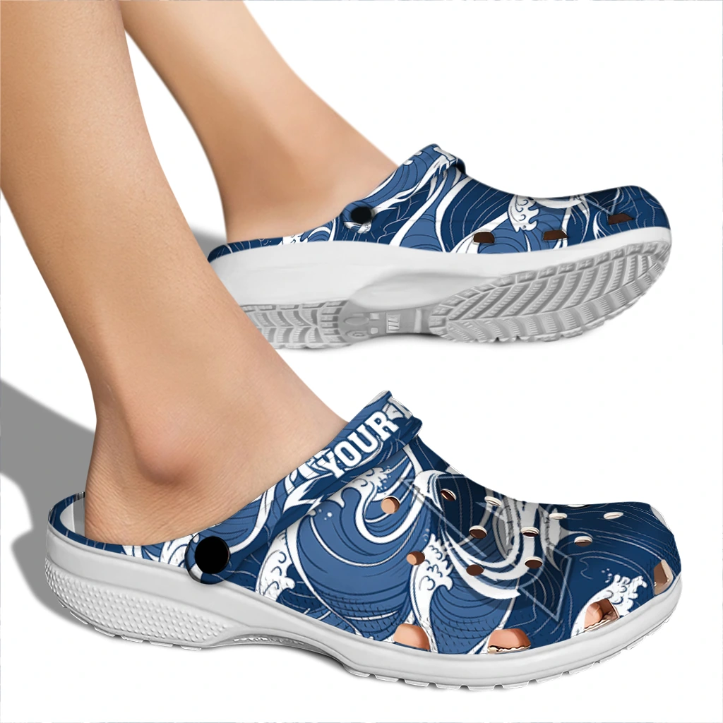 custom colorado avalanche wave flow clogs fashion forward custom colorado avalanche wave flow clogs fashion forward