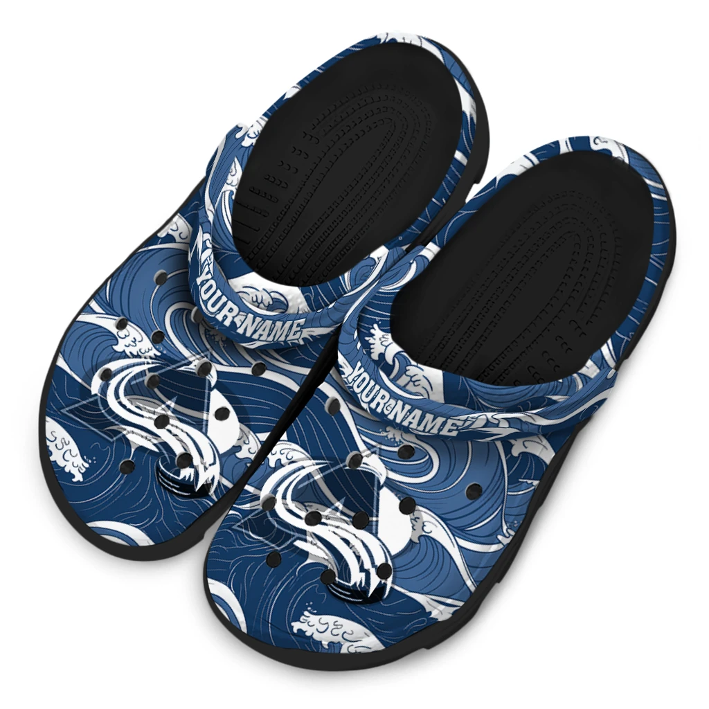 custom colorado avalanche wave flow clogs latest model custom colorado avalanche wave flow clogs latest model