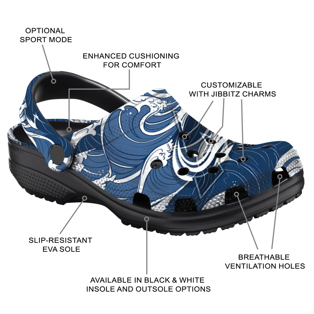 custom colorado avalanche wave flow clogs new arrival custom colorado avalanche wave flow clogs new arrival