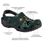 custom colorado buffaloes deer nightscape clogs best selling