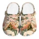 custom colorado buffaloes desert cactus pattern clogs best selling