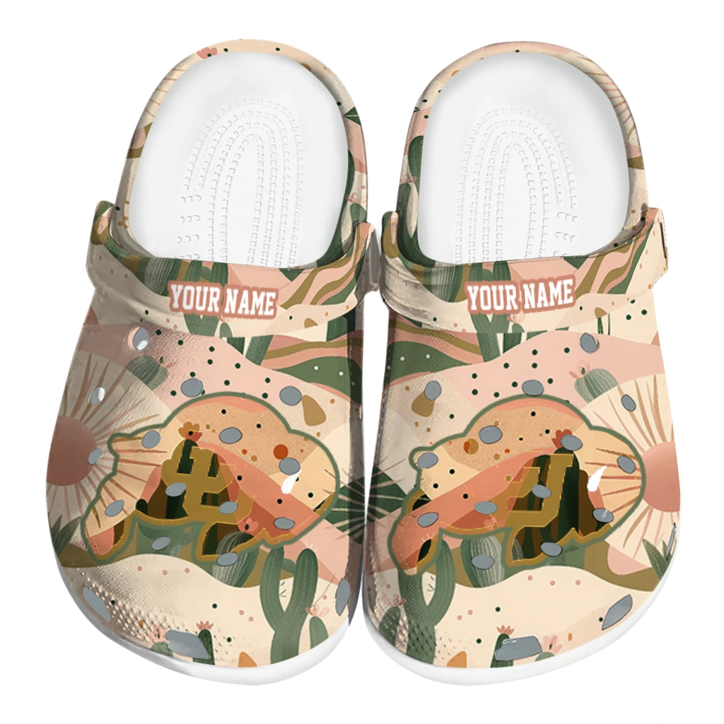 custom colorado buffaloes desert cactus pattern clogs best selling custom colorado buffaloes desert cactus pattern clogs best selling