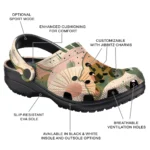 custom colorado buffaloes desert cactus pattern clogs best selling