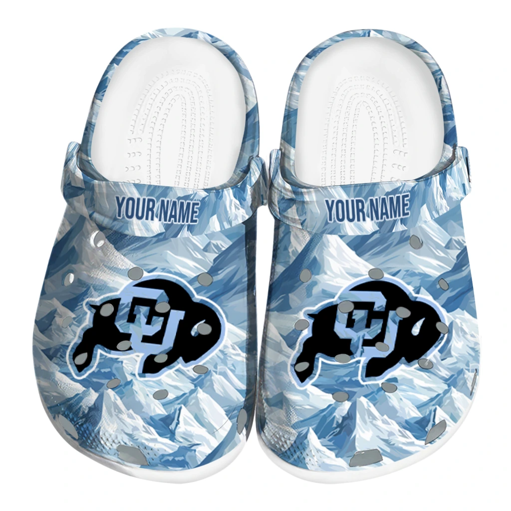 custom colorado buffaloes mountain artwork clogs best selling custom colorado buffaloes mountain artwork clogs best selling
