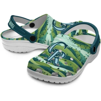 custom colorado rockies hills illustration clogs high quality