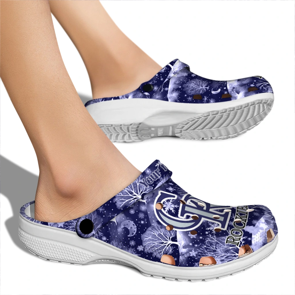 custom colorado rockies snowy hills clogs fashion forward custom colorado rockies snowy hills clogs fashion forward