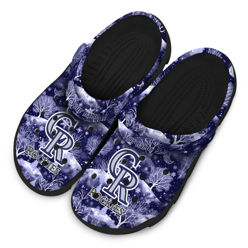 custom colorado rockies snowy hills clogs latest model custom colorado rockies snowy hills clogs latest model