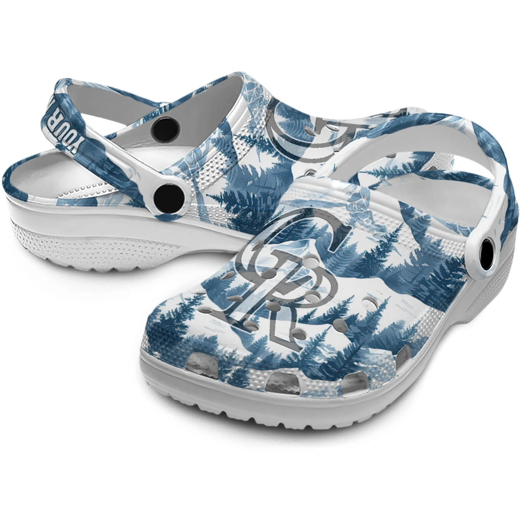custom colorado rockies snowy mountains clogs high quality custom colorado rockies snowy mountains clogs high quality