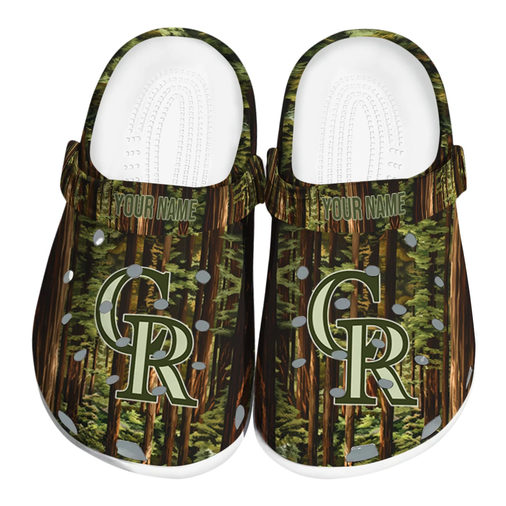 custom colorado rockies woods forest designs clogs best selling custom colorado rockies woods forest designs clogs best selling
