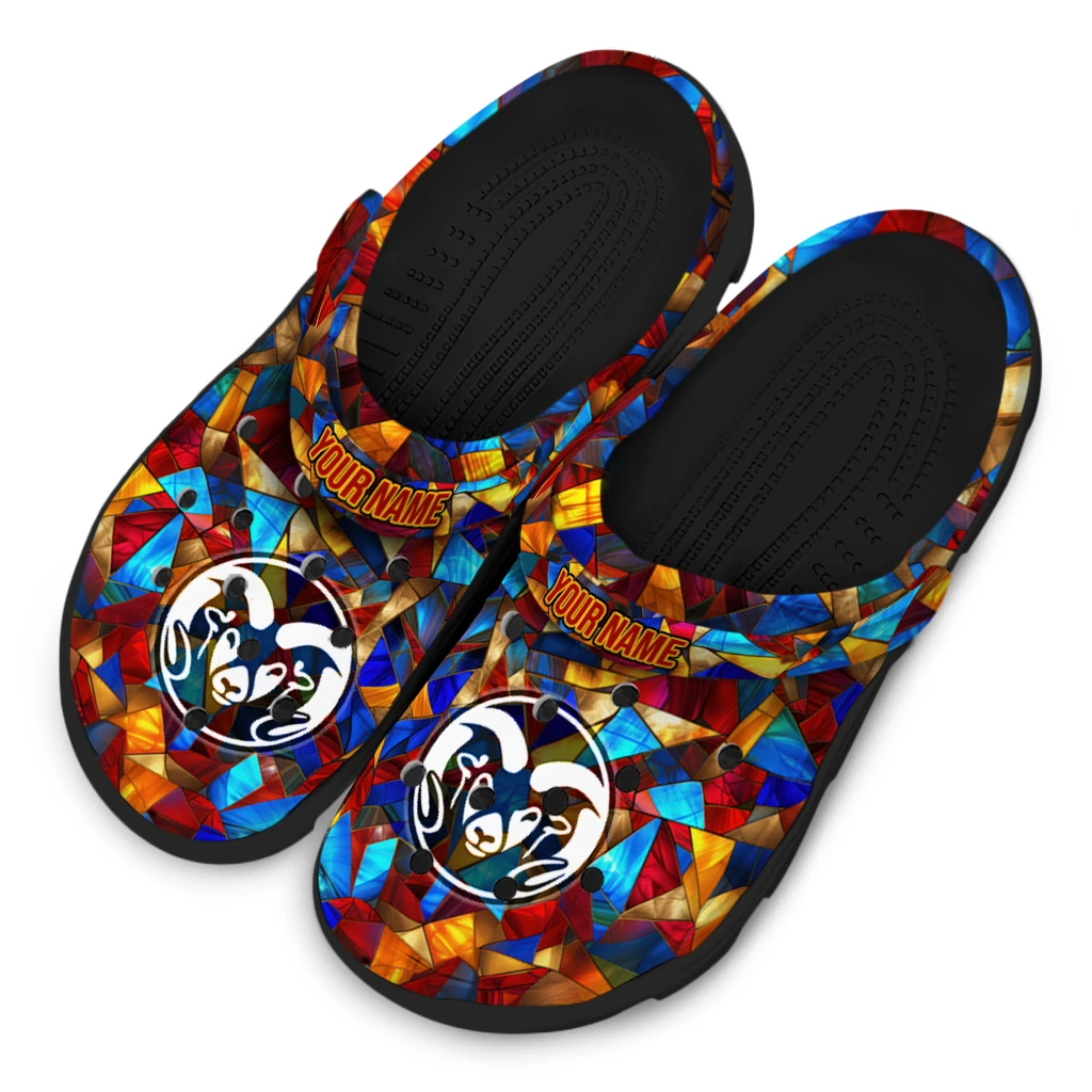 custom colorado state rams prism pieces clogs latest model custom colorado state rams prism pieces clogs latest model