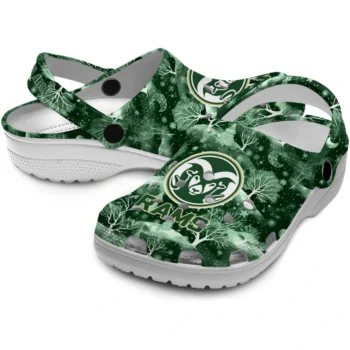 custom colorado state rams snowy hills clogs high quality