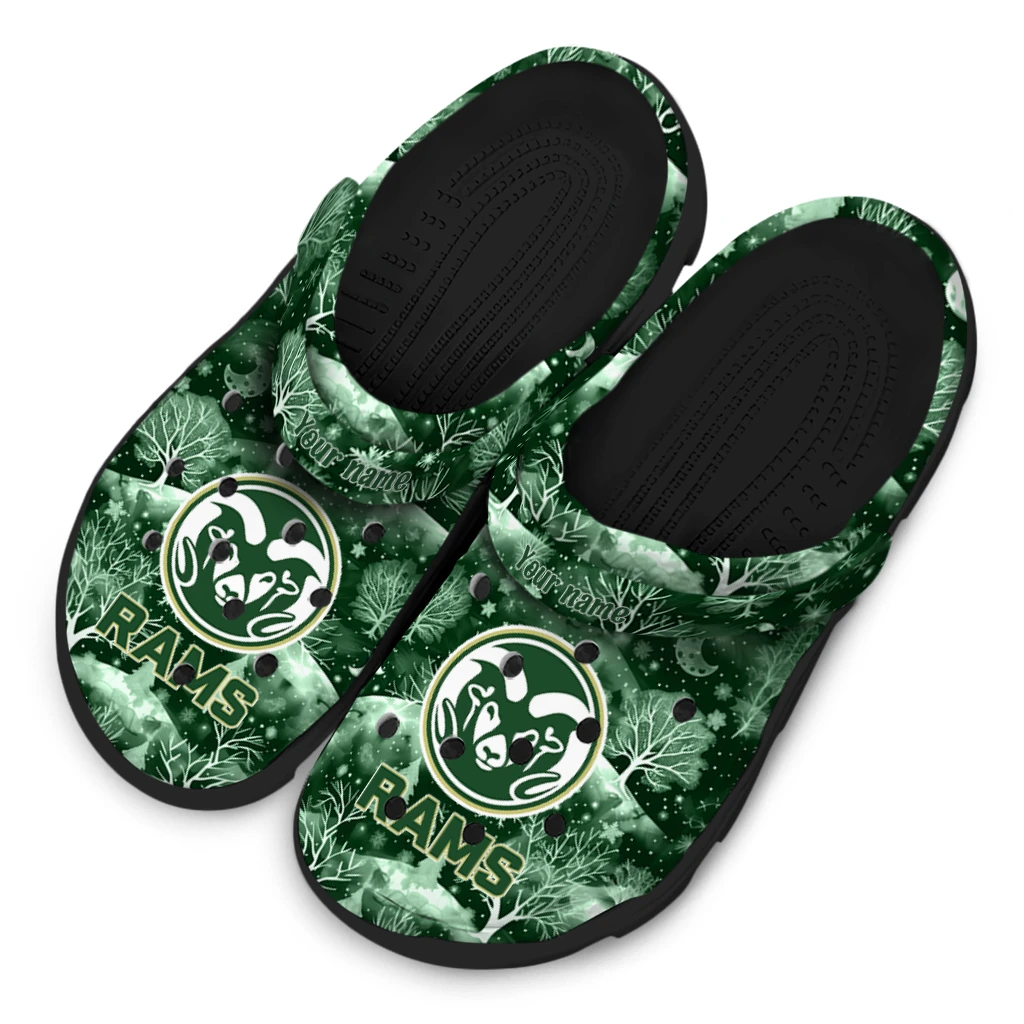 custom colorado state rams snowy hills clogs latest model custom colorado state rams snowy hills clogs latest model