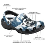 custom colorado state rams snowy mountains clogs best selling