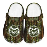 custom colorado state rams woods forest designs clogs best selling