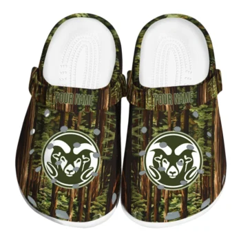 custom colorado state rams woods forest designs clogs best selling