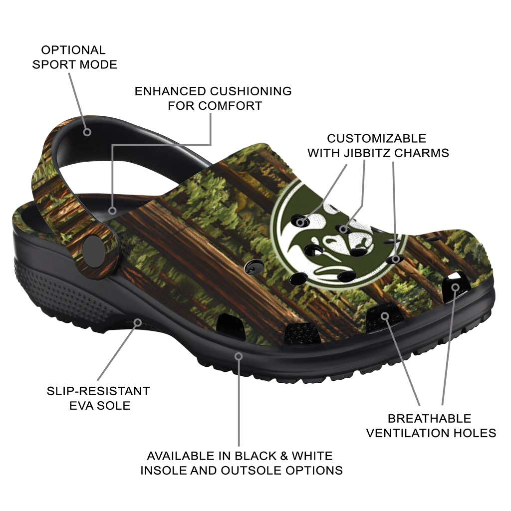 custom colorado state rams woods forest designs clogs new arrival custom colorado state rams woods forest designs clogs new arrival