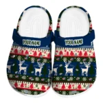 custom columbus blue jackets christmas motif clogs best selling
