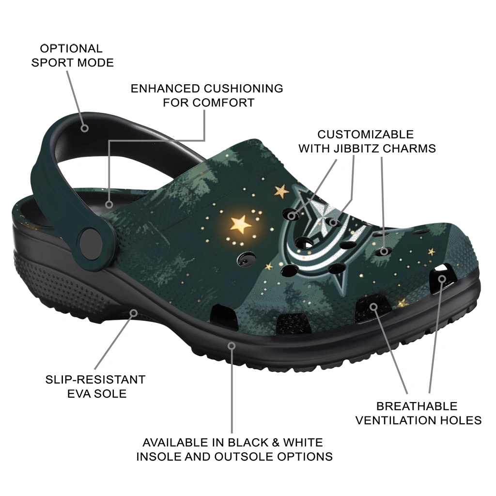 custom columbus blue jackets deer nightscape clogs new arrival custom columbus blue jackets deer nightscape clogs new arrival