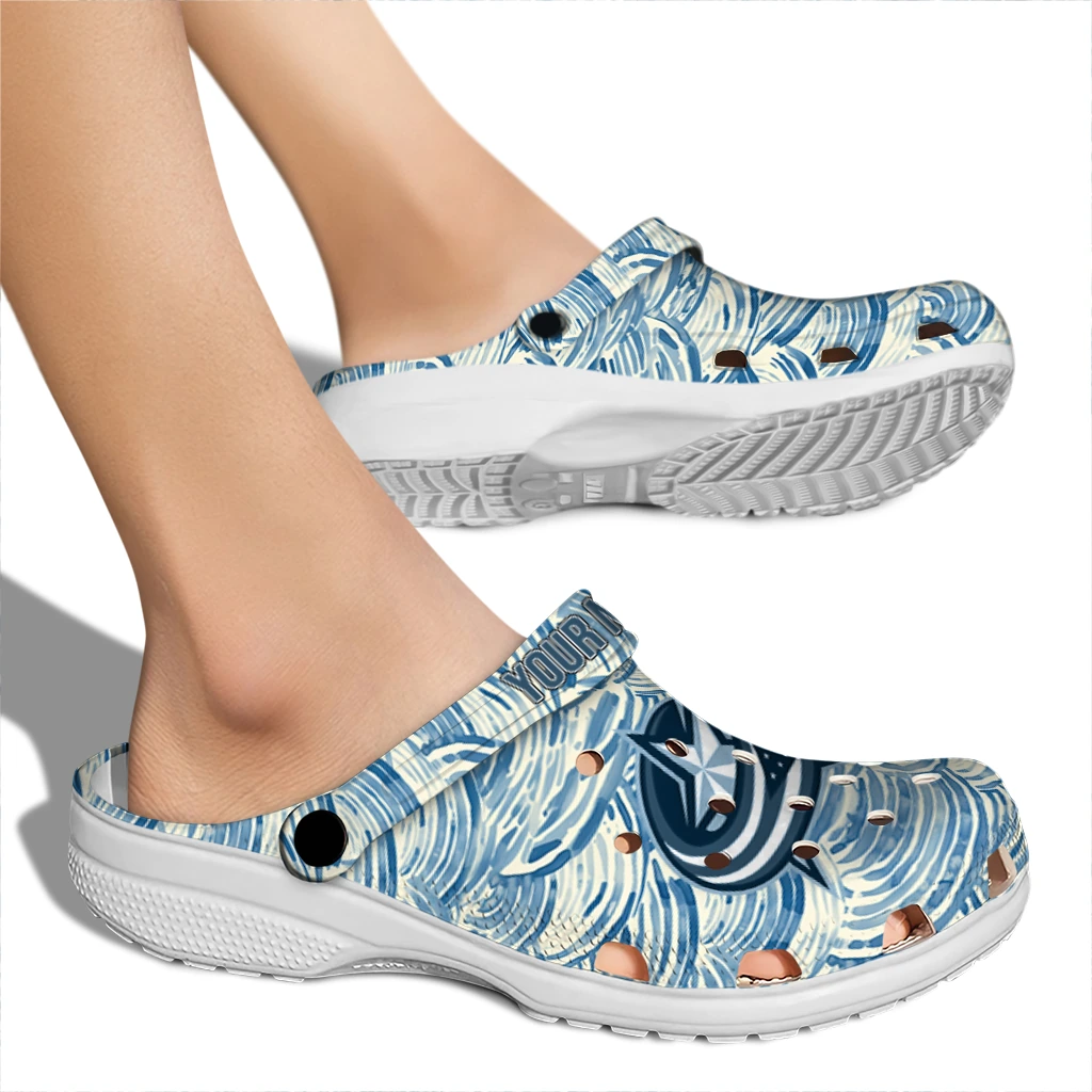 custom columbus blue jackets sea swirls clogs fashion forward custom columbus blue jackets sea swirls clogs fashion forward