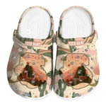 custom cornell big red desert cactus pattern clogs best selling