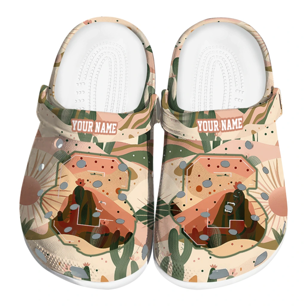 custom cornell big red desert cactus pattern clogs best selling custom cornell big red desert cactus pattern clogs best selling
