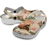 custom cornell big red desert cactus pattern clogs best selling