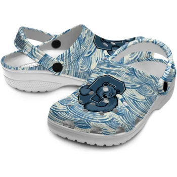 custom cornell big red sea swirls clogs high quality