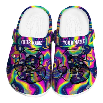 custom cornell big red swirling mushrooms clogs best selling