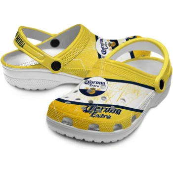 custom corona beer corona league yellow white clogs high quality hey clogs
