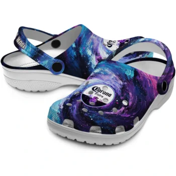custom corona beer galaxy purple blue clogs high quality hey clogs