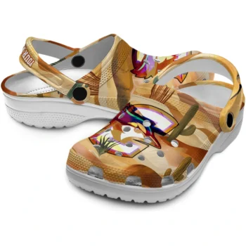 custom creighton bluejays desert layers clogs high quality