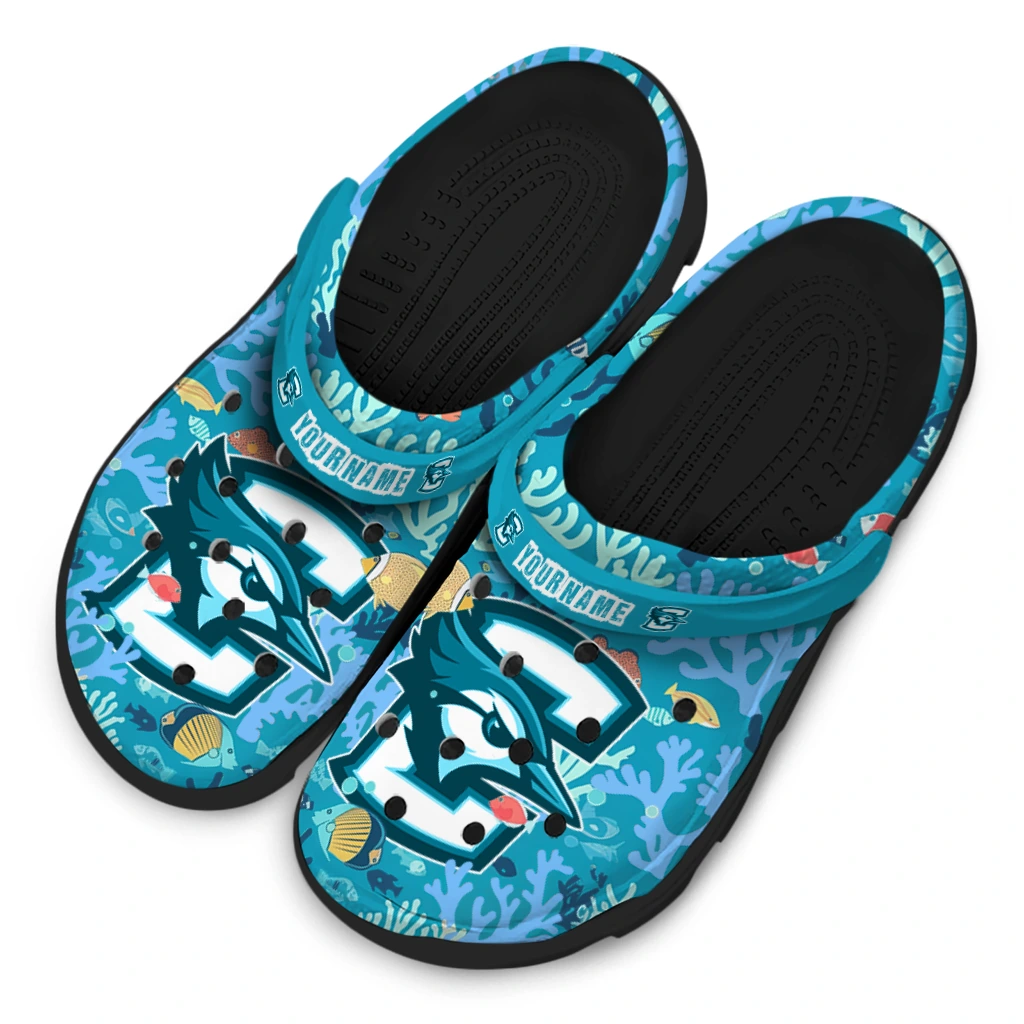 custom creighton bluejays tropical fish ocean clogs latest model custom creighton bluejays tropical fish ocean clogs latest model