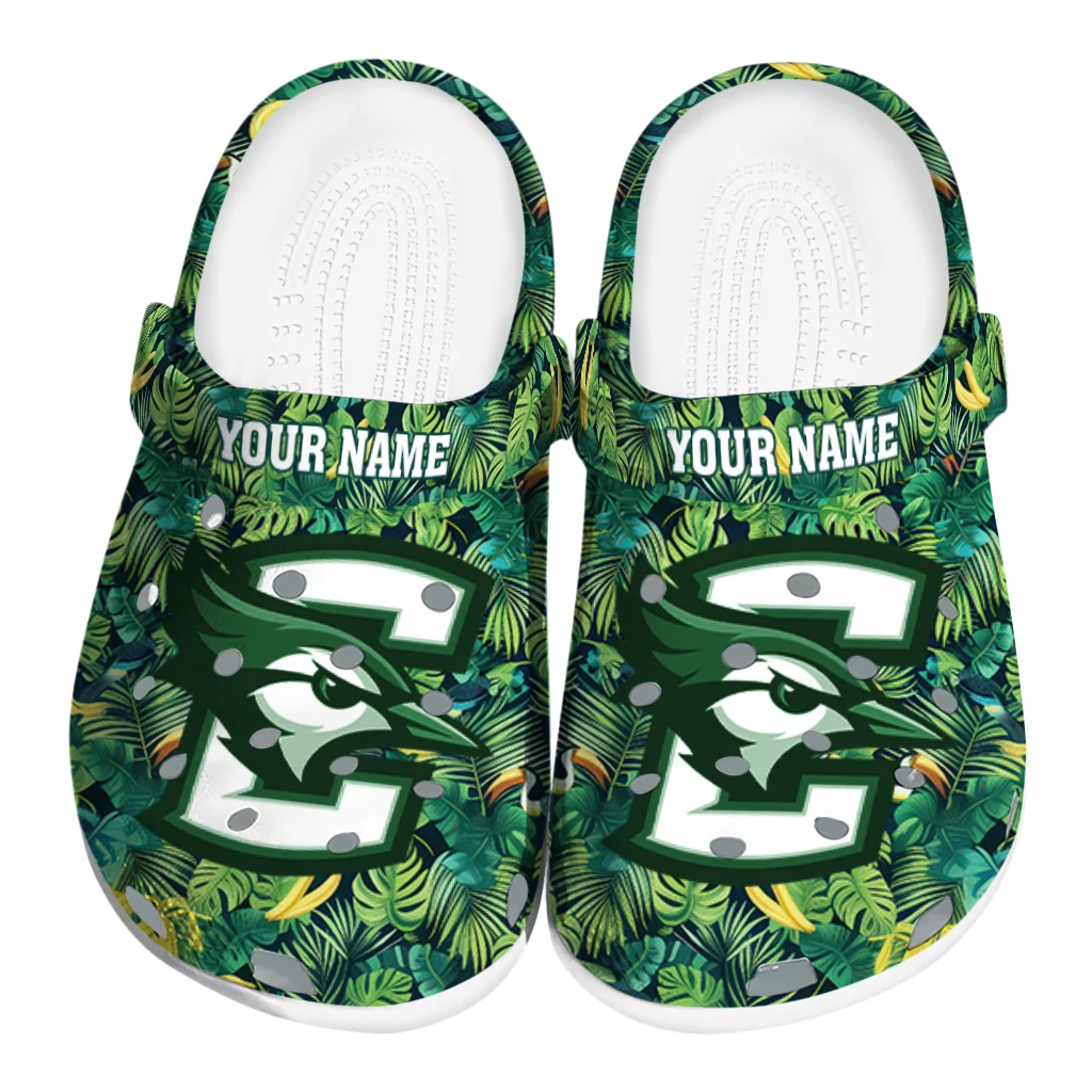 custom creighton bluejays tropical leaves clogs best selling custom creighton bluejays tropical leaves clogs best selling