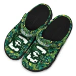 custom creighton bluejays tropical leaves clogs best selling