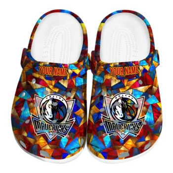 custom dallas mavericks prism pieces clogs best selling