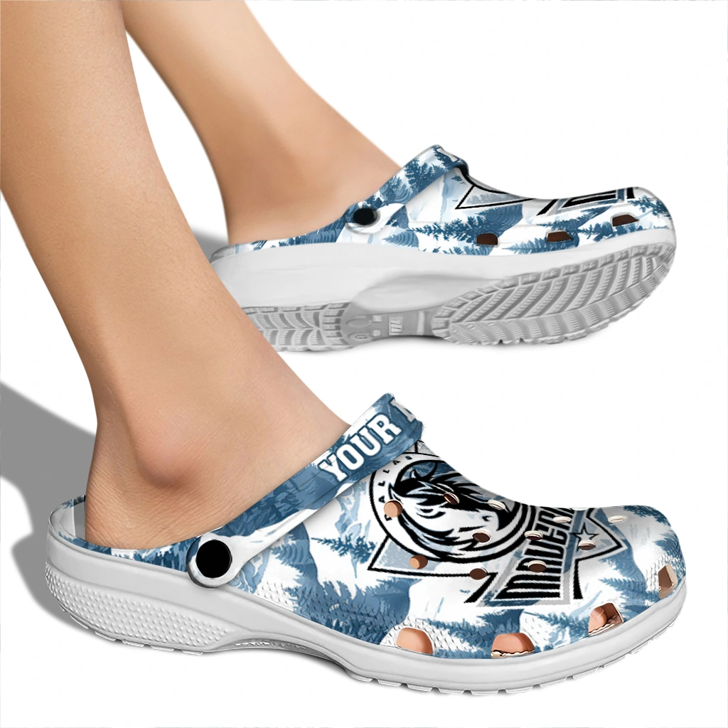 custom dallas mavericks snowy mountains clogs fashion forward custom dallas mavericks snowy mountains clogs fashion forward
