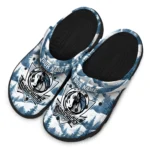 custom dallas mavericks snowy mountains clogs best selling