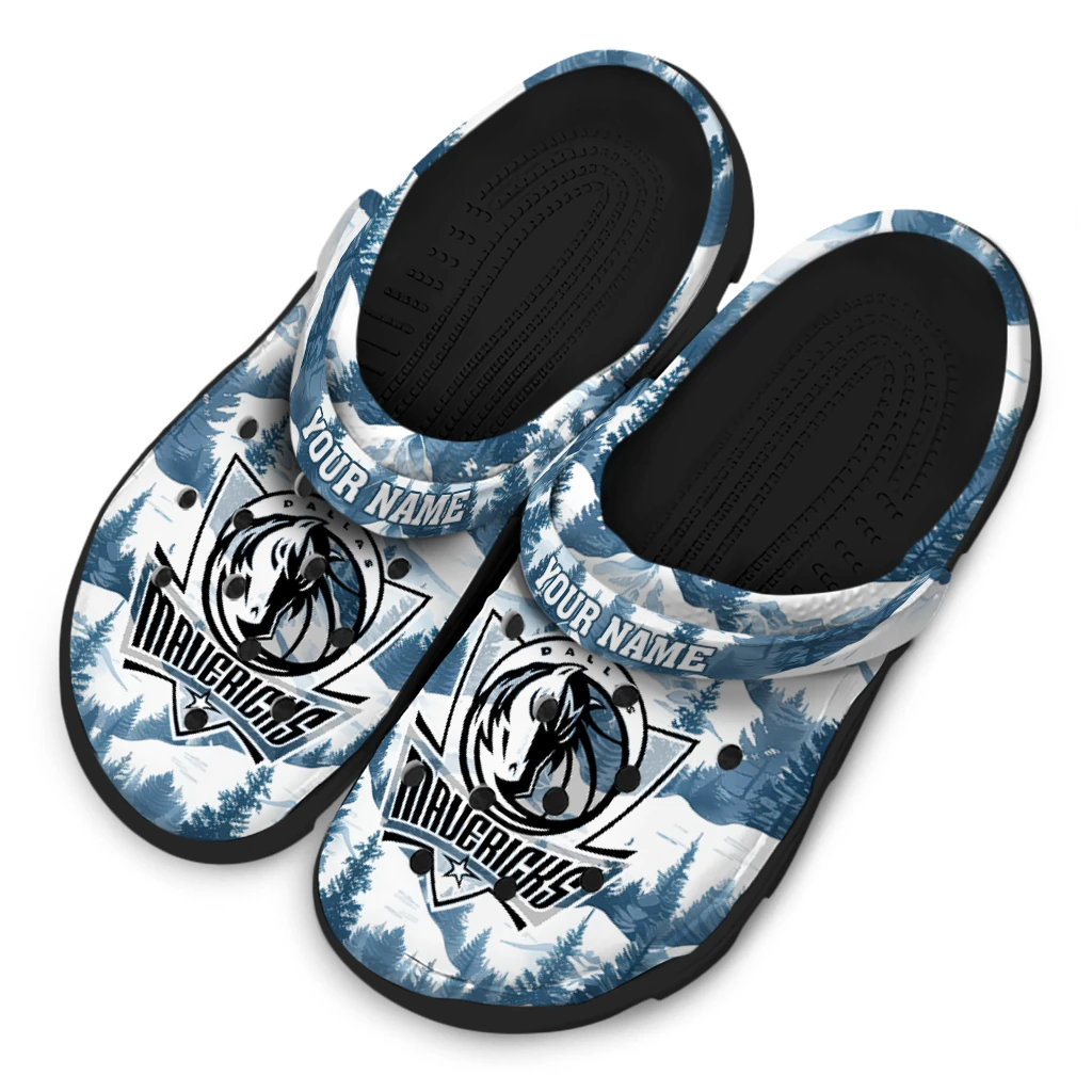 custom dallas mavericks snowy mountains clogs latest model custom dallas mavericks snowy mountains clogs latest model