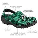 custom dallas stars snowy hills clogs best selling