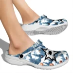 custom dallas stars snowy mountains clogs best selling