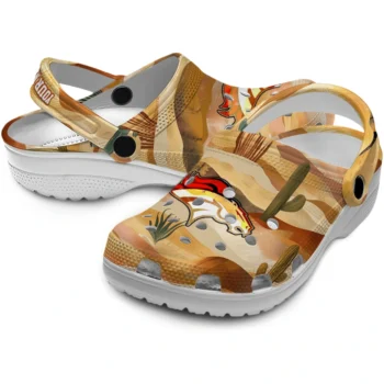 custom denver broncos desert layers clogs high quality