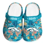 custom denver broncos tropical fish ocean clogs best selling